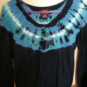 Harley-Davidson m LS tie die beautiful